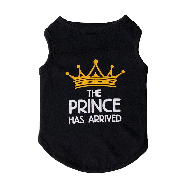 Princess Print Mesh Cat Vest