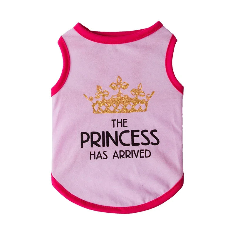 Princess Print Mesh Cat Vest