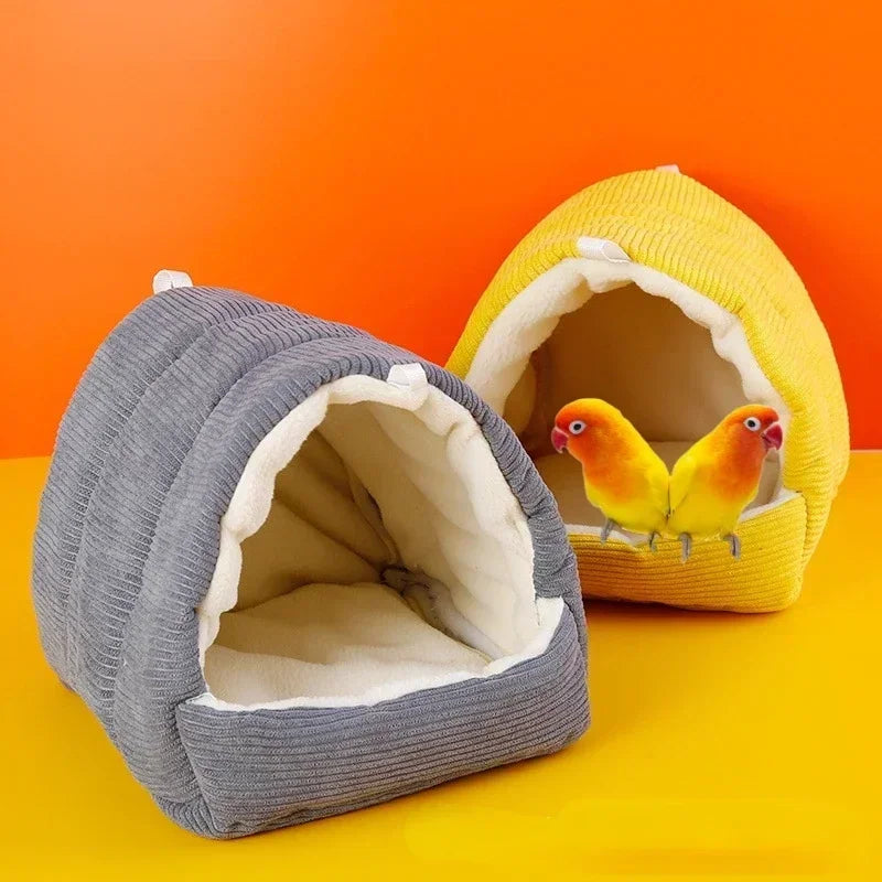 Winter Plush Bird Hut
