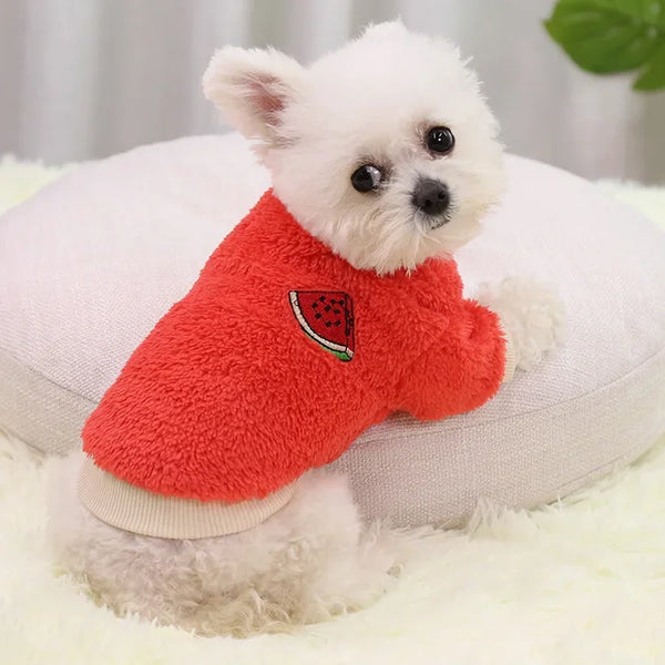 Cozy Fleece Puppy Hoodie