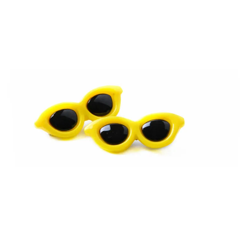 Heart Sunglasses Pet Hair Accessories