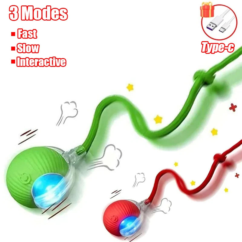 Rechargeable Rolling Tail Ball