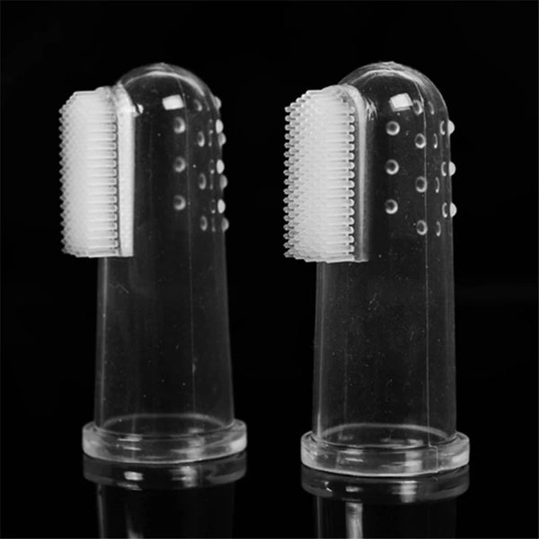 Soft Silicone Pet Finger Toothbrush