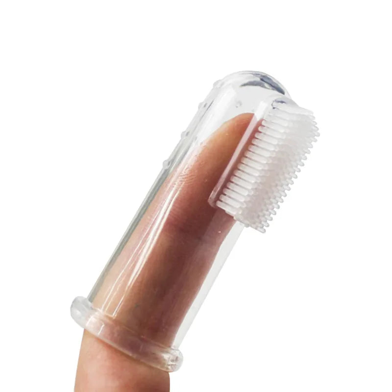 Soft Silicone Pet Finger Toothbrush