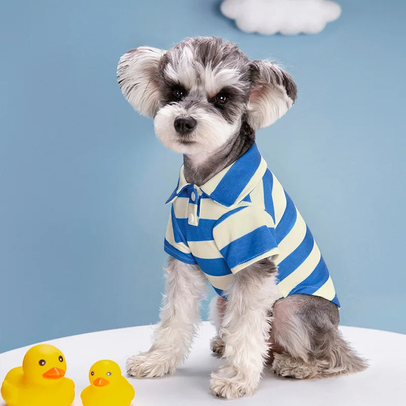 Casual Summer Dog Polo Shirt