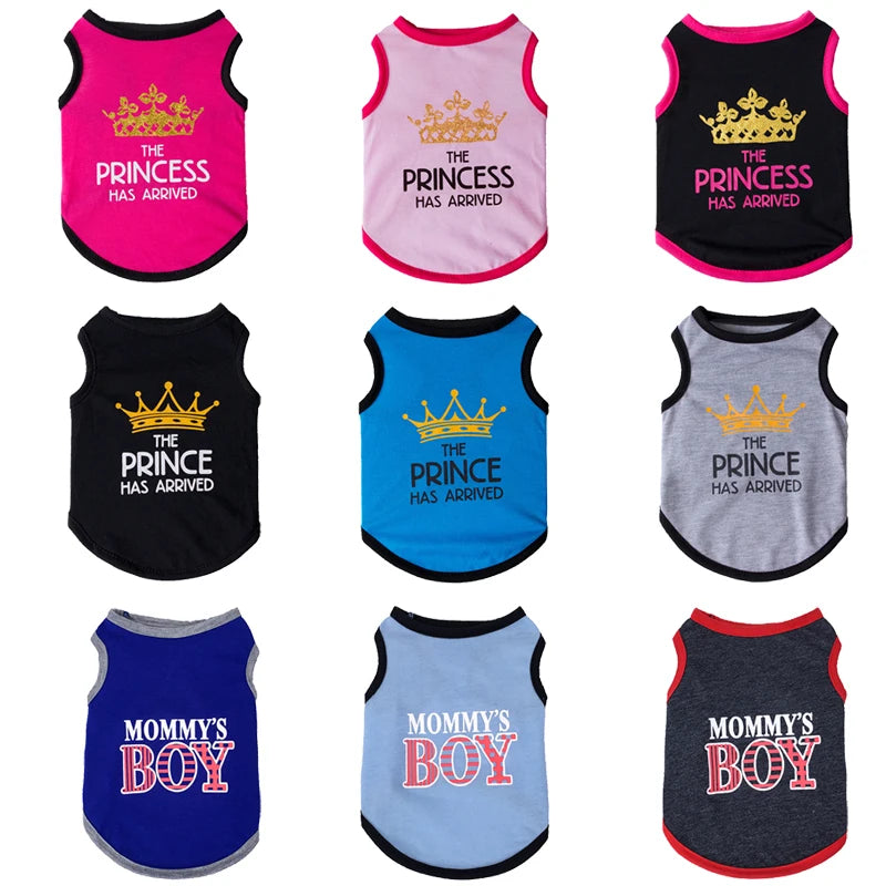 Princess Print Mesh Cat Vest