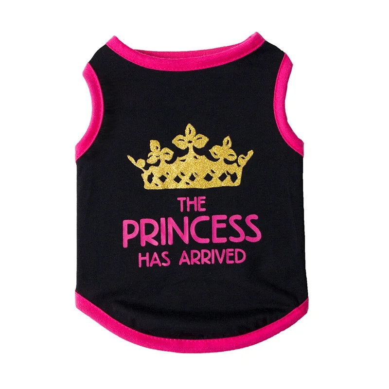 Princess Print Mesh Cat Vest